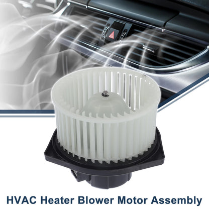 HVAC Blower Motor Assembly Black White for Chevrolet Aveo (2004-2008)