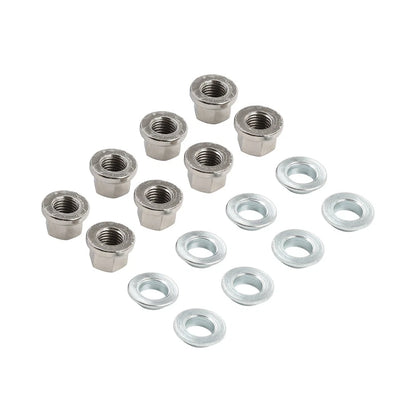 8 x Wheel Flange Lug Nut Kit M10-1.25 for Honda TRX450R ATV (2004-2009)