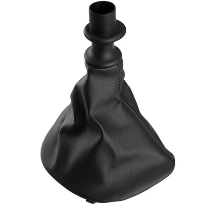 Black Leather Gear Shift Gaiter Boot Cover for Mercedes Vito (2003-2014)