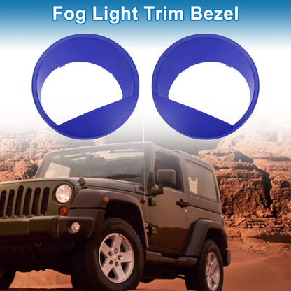 Headlight Trim Bezels for Jeep Wrangler (2007-2018)