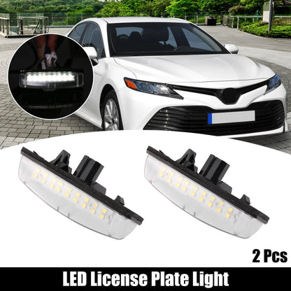 2 x LED License Plate Lights for Lexus IS ES GS RX