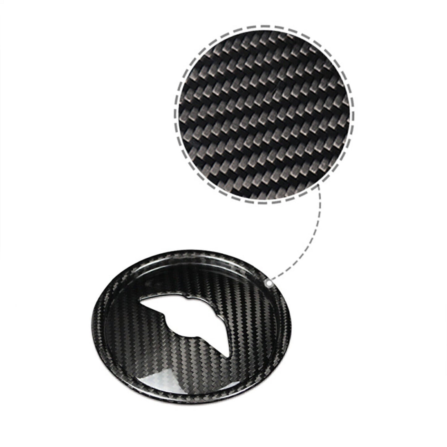 Carbon Fiber Steering Wheel Center Cover for Mini F54 F55 F56 F57 F60 (19-20)