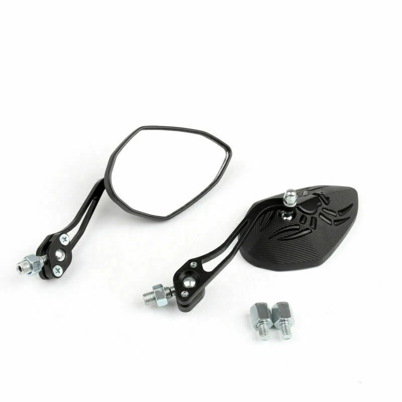 8/10mm LH & RH Motorcycle Mirrors for Suzuki VS600 VS750 VL800 (2001-2019)