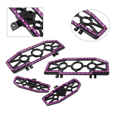 Driver Passenger Floorboard Foot Pegs for Harley Electra Road Glide (2007-2023)