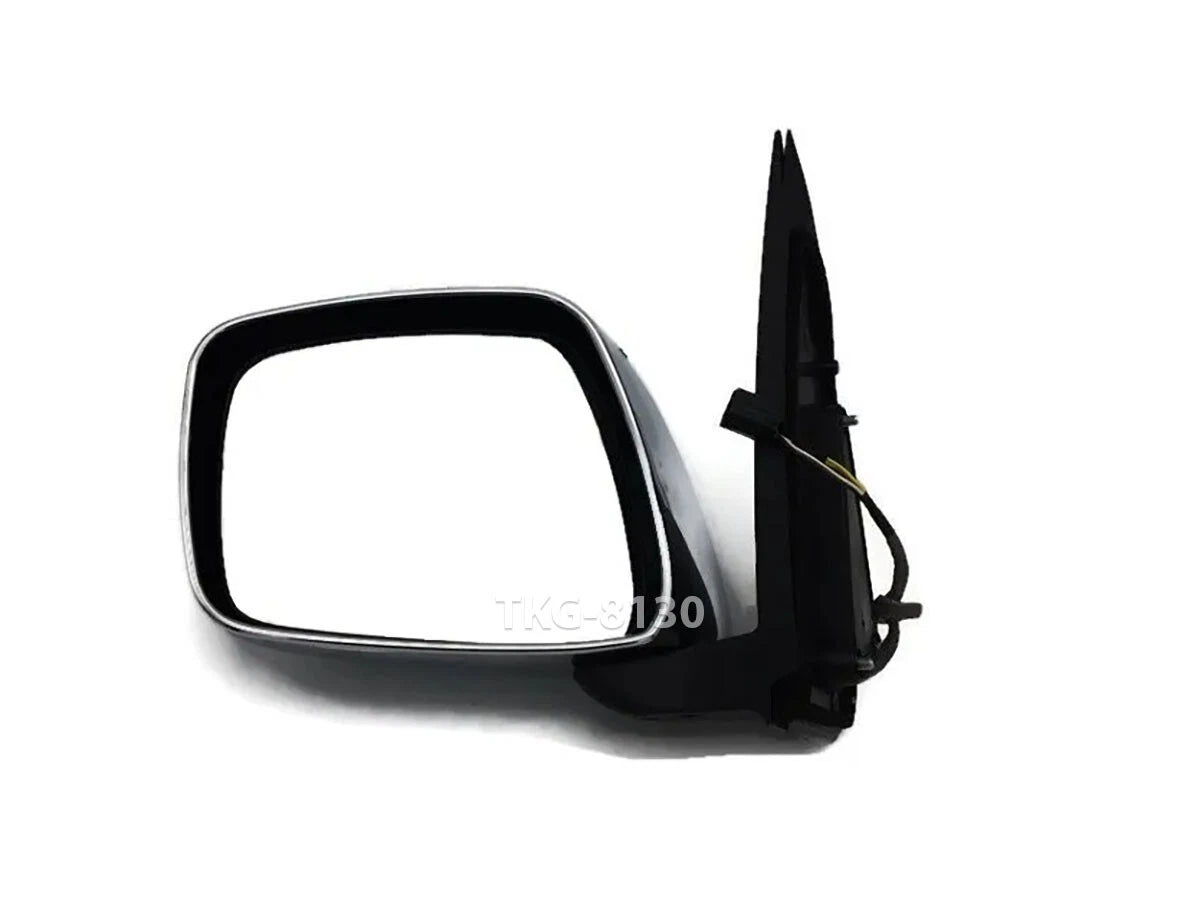 LH Chrome Side Mirror 3 Wires for Nissan Frontier Navara D40 (2005-2014)