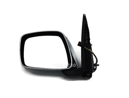LH Chrome Side Mirror 3 Wires for Nissan Frontier Navara D40 (2005-2014)