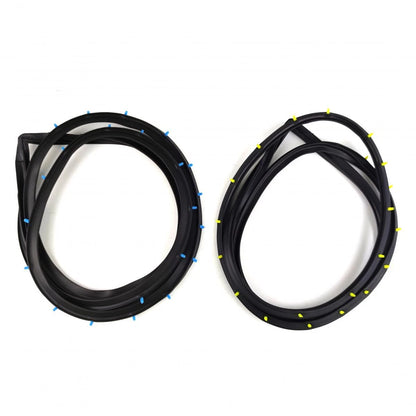 Door Rubber Weatherstrip Rear L+R Fits Toyota Corona RT100 4D Sedan 1973-79 D08