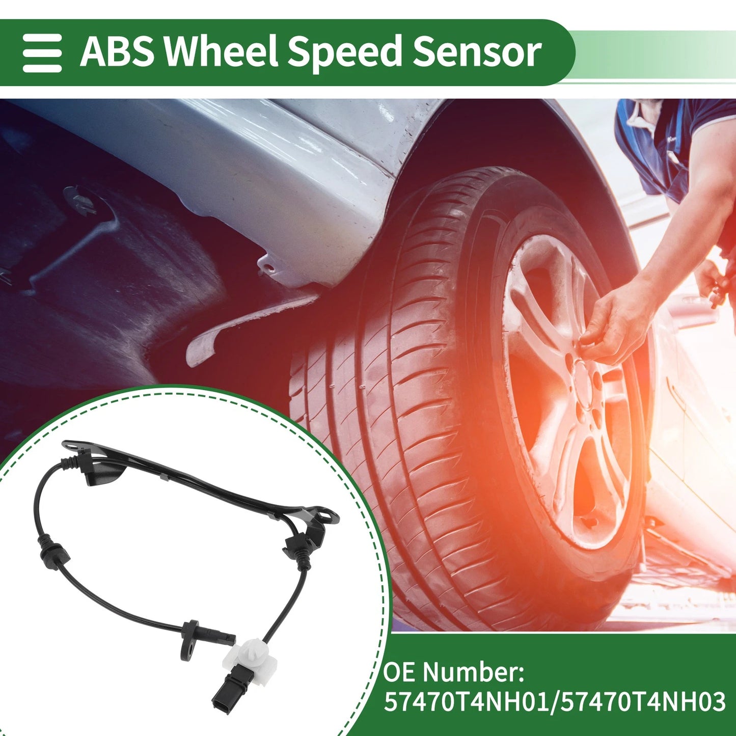 ABS Wheel Speed Sensor for Honda Jade Fr1 (2013-2018)