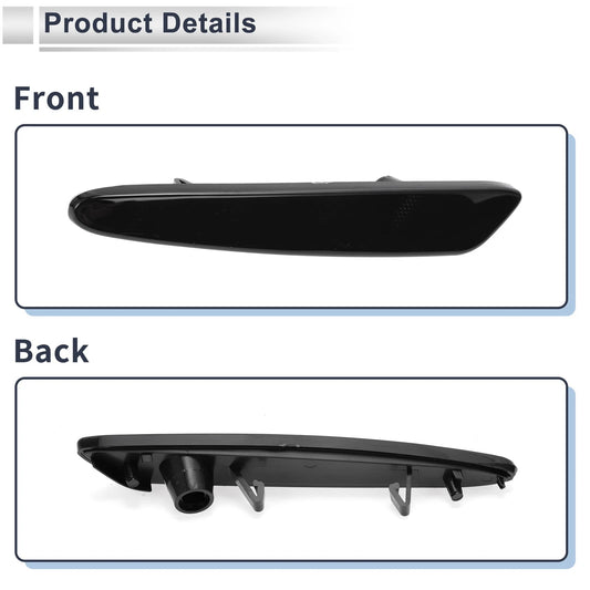 1x Left Front Bumper Side Marker Light Cover for Chevy Corvette (2005 - 2012)