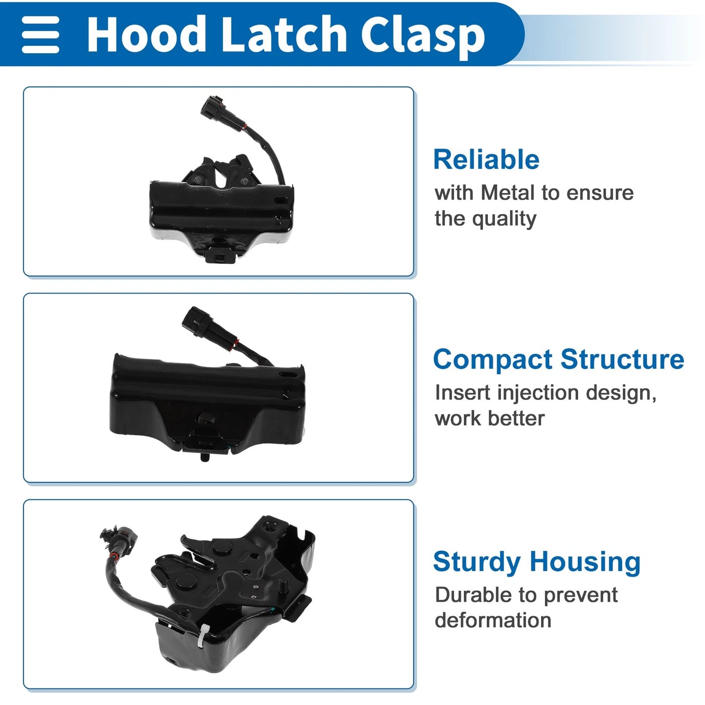 Bonnet Latch Assembly for Toyota Land Cruiser (2016-2020)