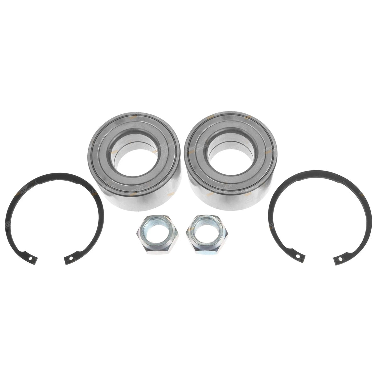 Front Wheel Bearing Kits + Grease for Mitsubishi Outlander (2003-2006)