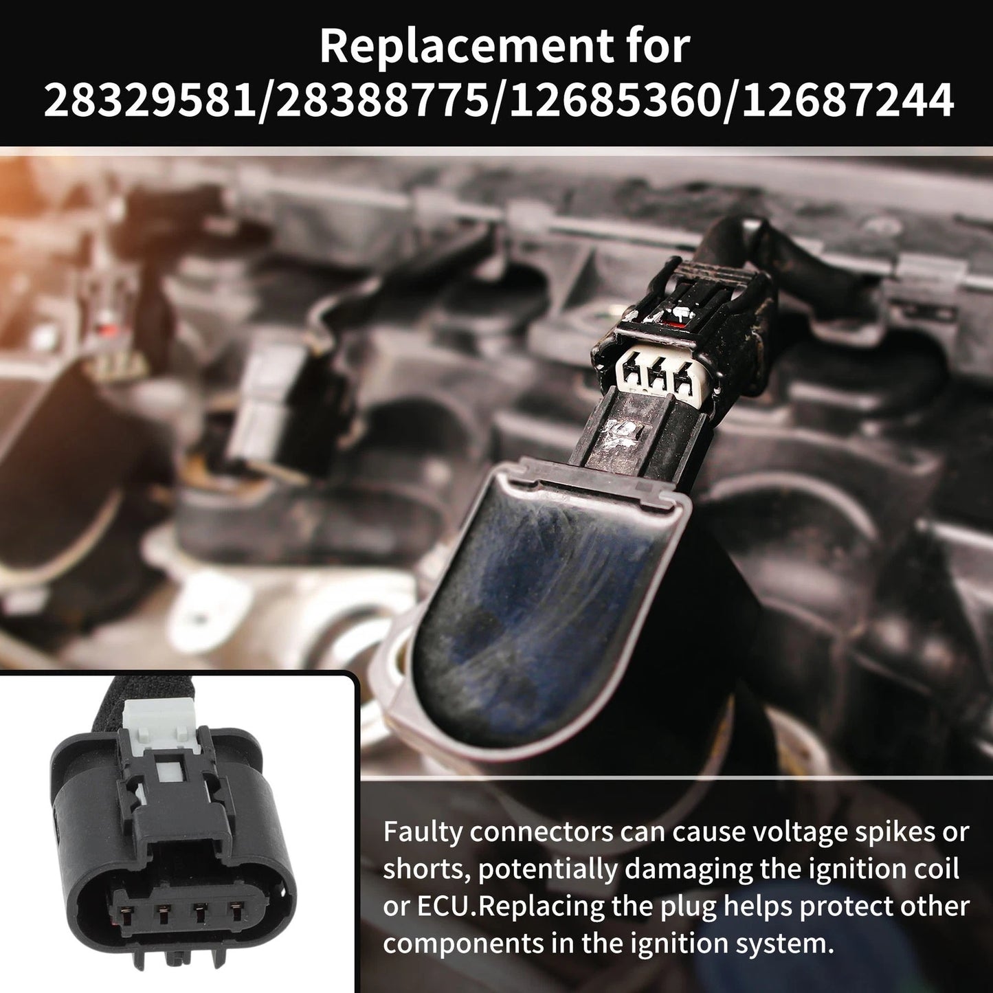 Fuel Injection Ignition Harness for GMC Yukon Left Hand Fuel Rail