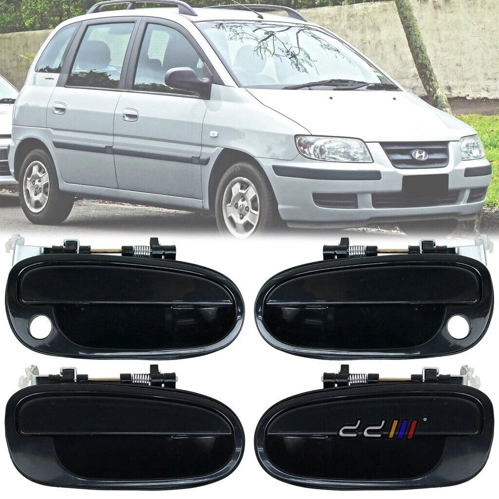 Outer Door Handle (Black) for Hyundai Matrix (2001-2007)