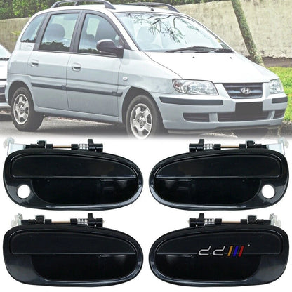 Outer Door Handle (Black) for Hyundai Matrix (2001-2007)