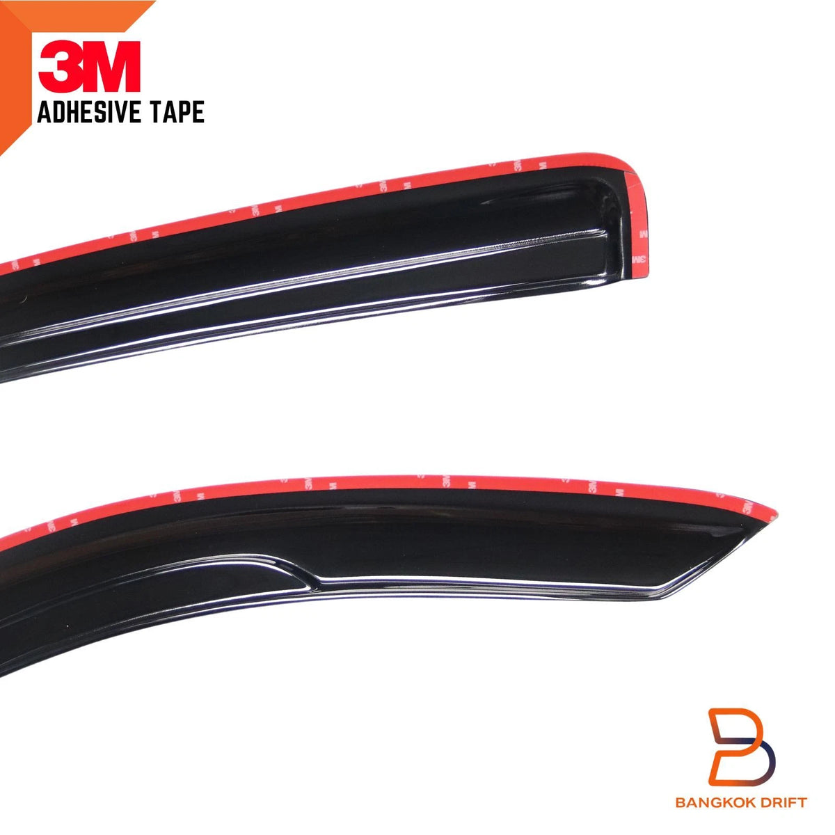 Weather Shield Window Visor Rain Guard for Toyota Hiace Commuter (2020-2025)