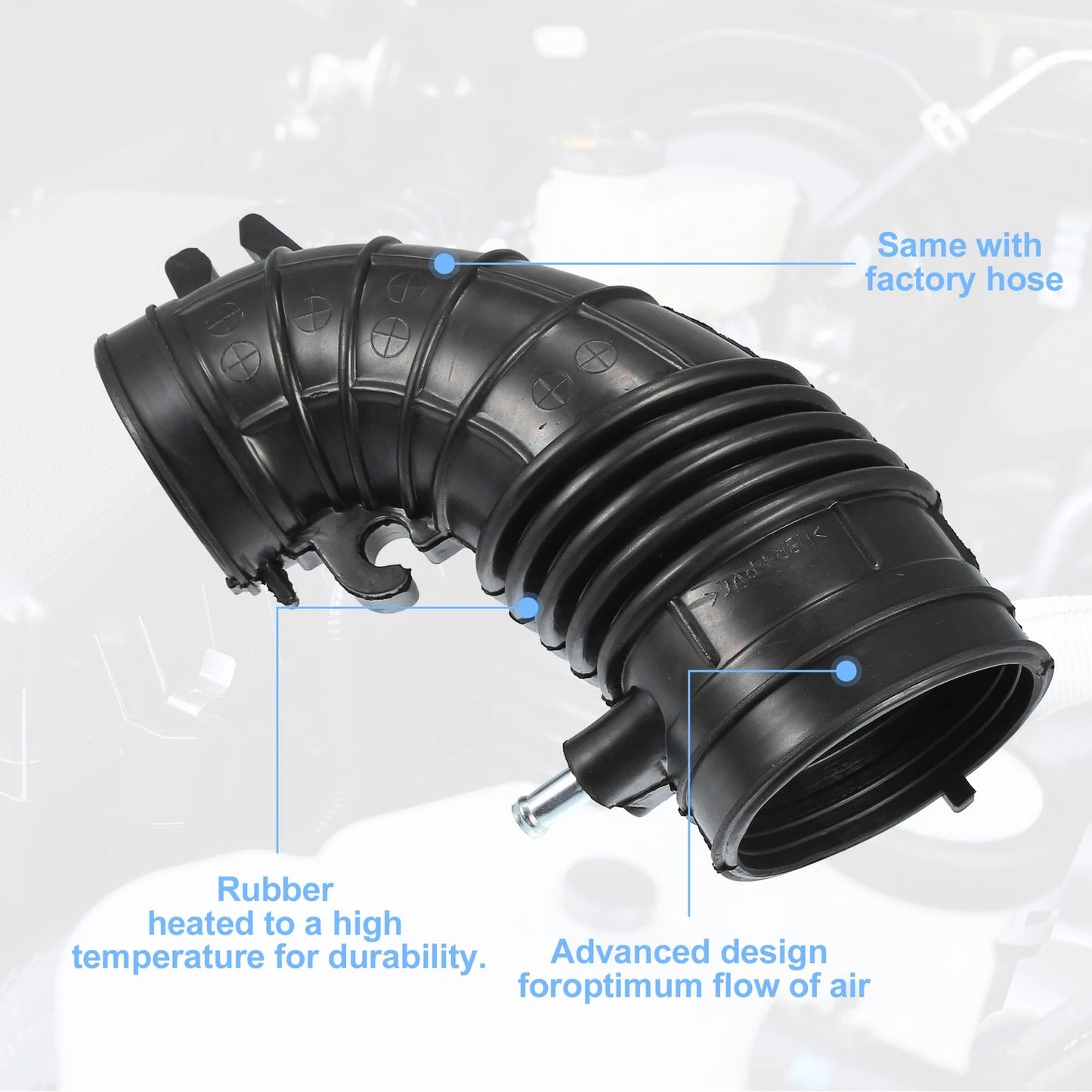 Air Intake Hose for Honda CR-V 2.4L L4 Gas (2005-2006)