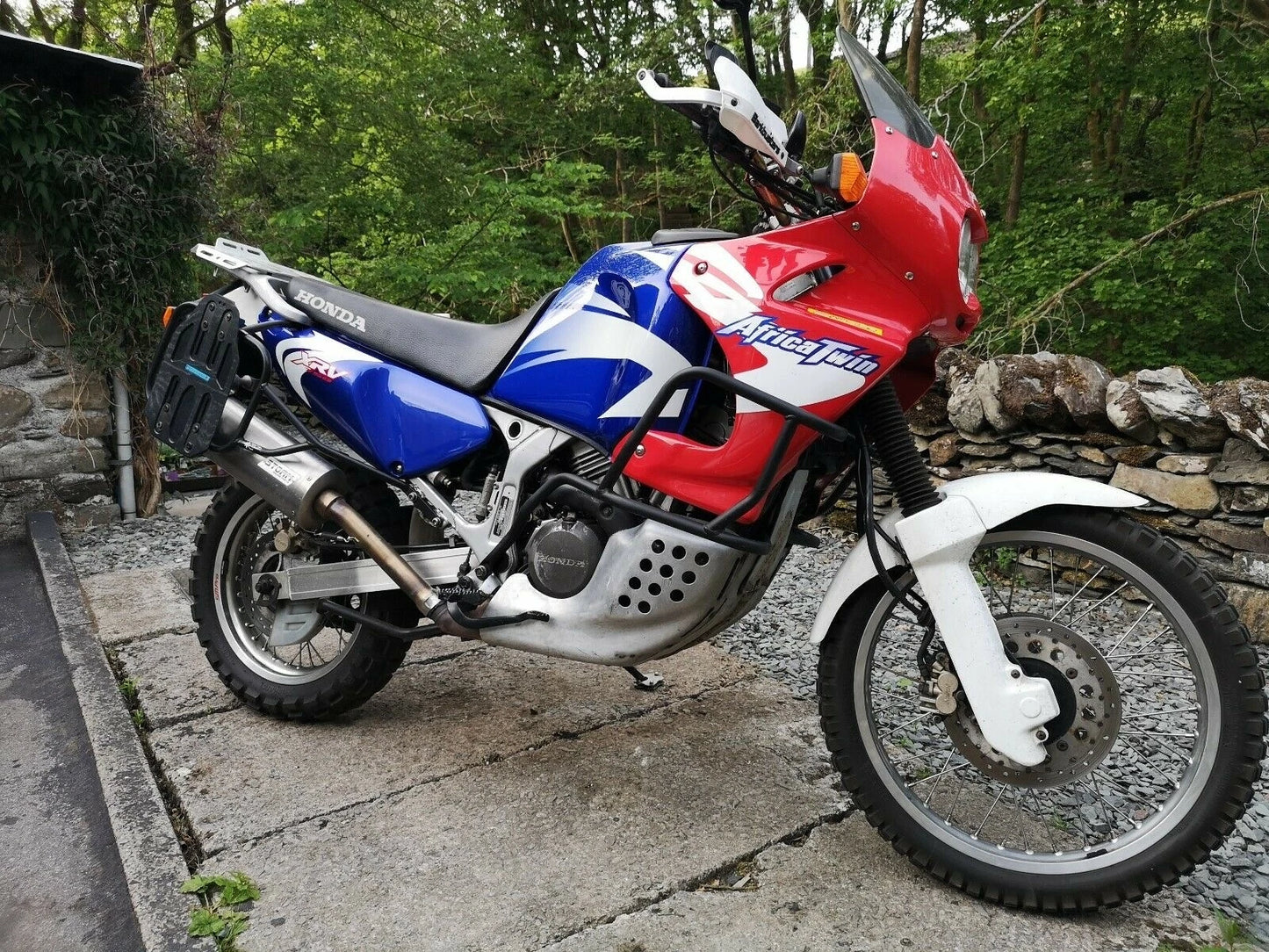 Nero alu carenatura Carrozzeria Bulloni for Honda Africa Twin (1993–2003)