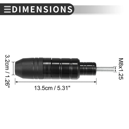 Black  Motorcycle Frame Slider Exhaust Anti Crash Protector for Honda