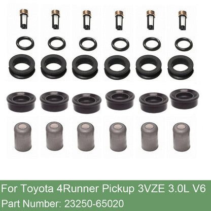 6 x Fuel Injector Repair Kit for Toyota 4Runner T100 Pickup (1989-1995)