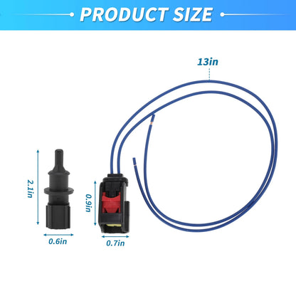 Ambient Air Temperature Sensor with Connector