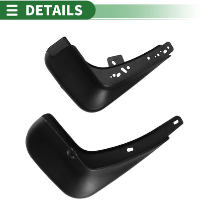 Mud Flaps Splash Guards for Hyundai Verna (2010-2014) with Mount Accessories