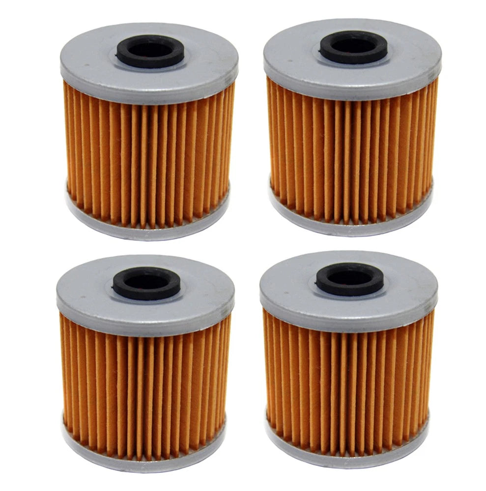 Oil Filters 4 Pack for Kawasaki Bayou 220 250 300 Lakota 300 Mojave 250