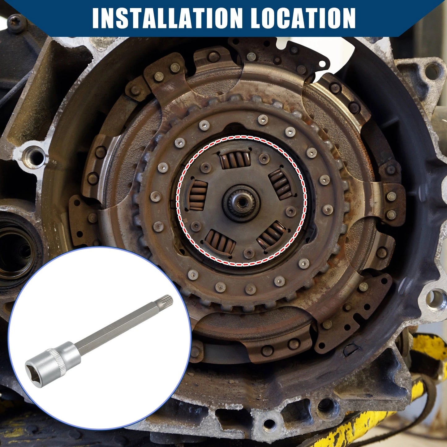 Clutch Motor Electromechanical Unit for Ford Fiesta (2011-2019)