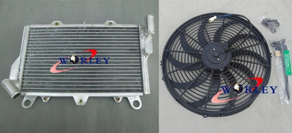 Aluminum Radiator + Fan for Kawasaki Ninja GPZ900 ZX900 (1984-1986)