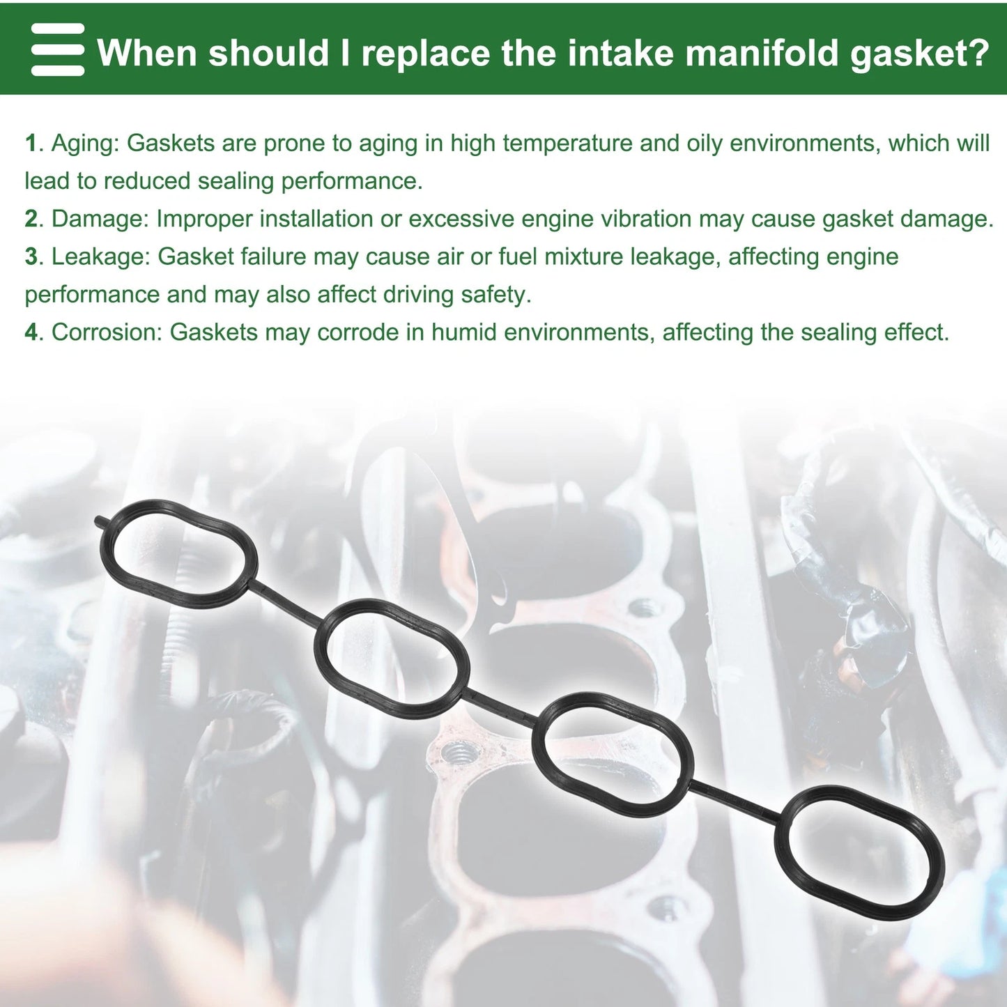 Intake Manifold Gasket for Toyota Yaris (2005-2013)