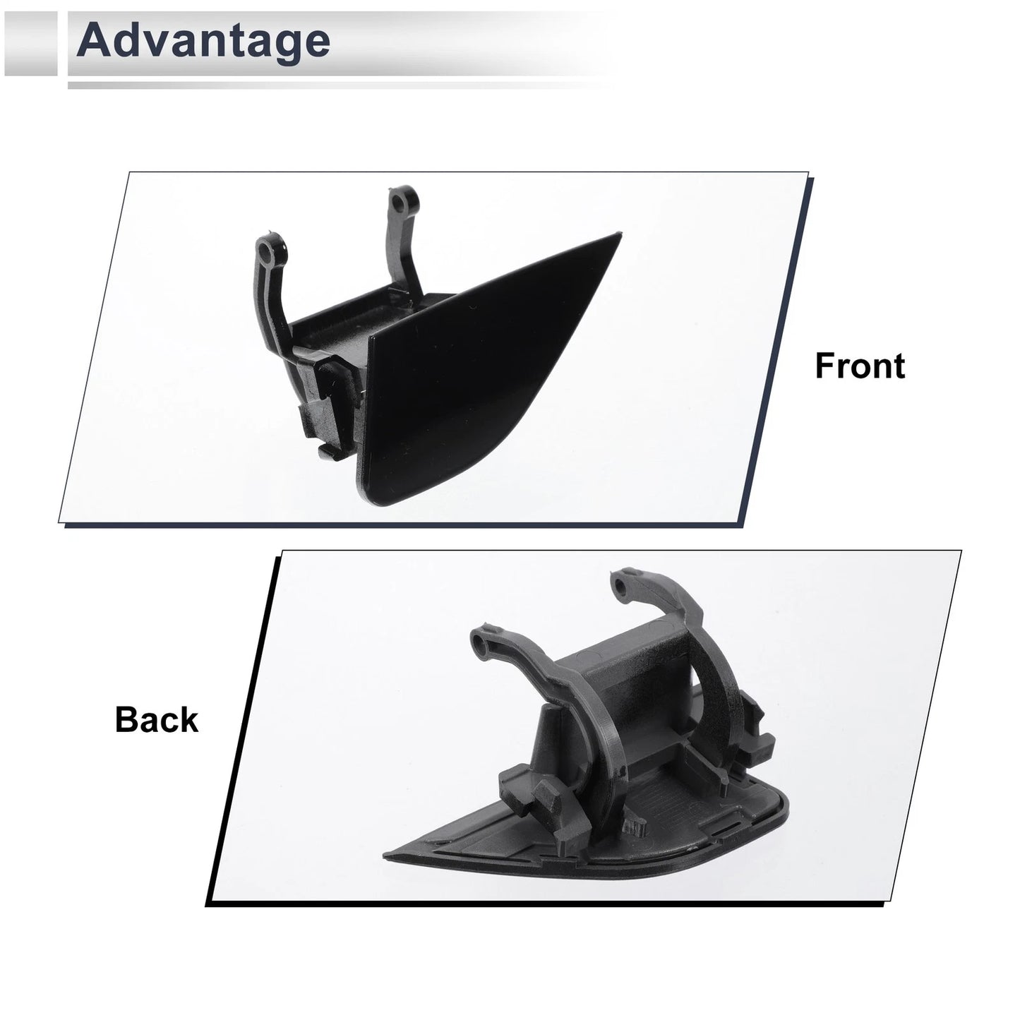 1x Front Left Side Bumper Headlight Washer Nozzle Cover for BMW 750i