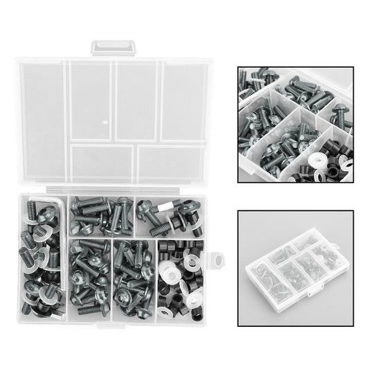 158 Piece Titanium Aluminium Fairing Screw Trim Bolts Set for F2