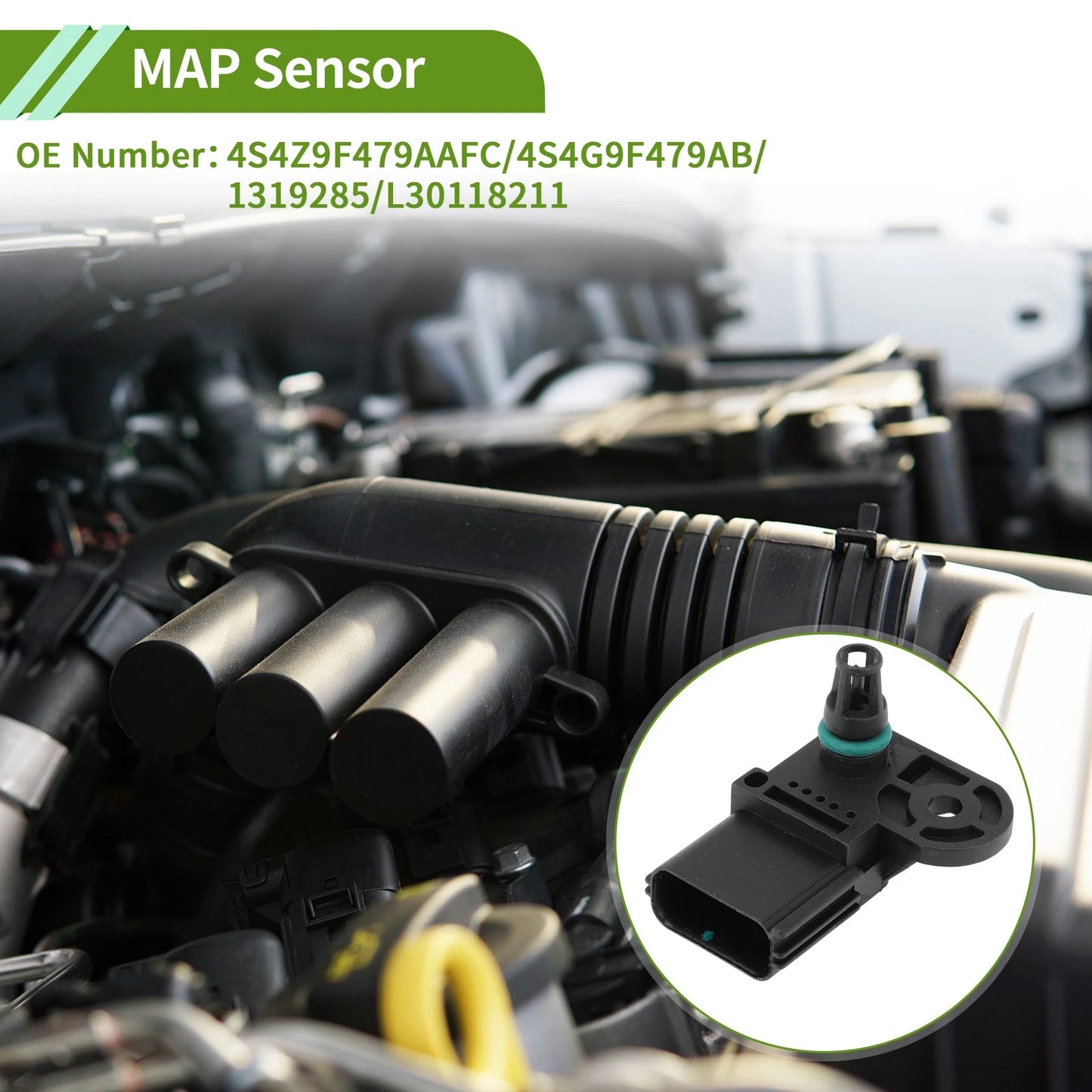 Manifold Absolute Pressure Sensor for Ford Maverick 2.3L 16V (2001)
