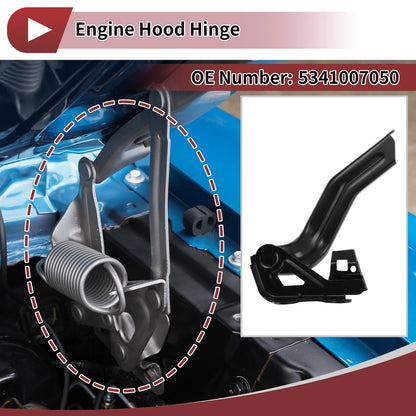 Hood Hinge Right Side Engine Cover for Toyota Avalon (2018–2024)