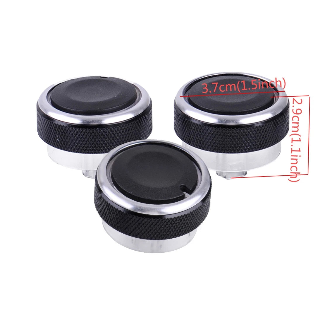 3pcs Air Conditioning Knobs for Ford Focus (2005-2014)