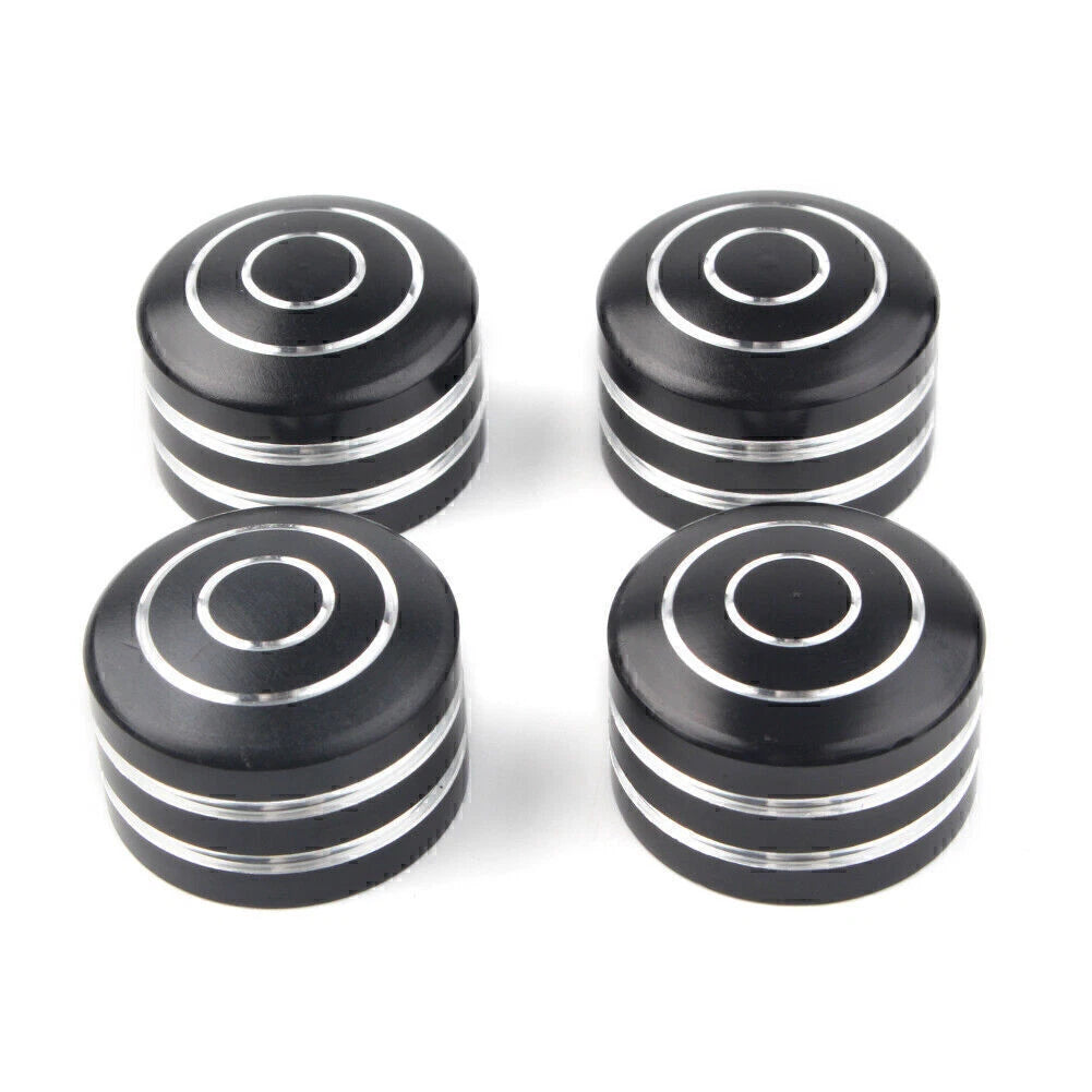4 x Black Head Bolt Covers for Harley Sportster 883 XL (1986-2017) & Twin Cam (1999-2017)