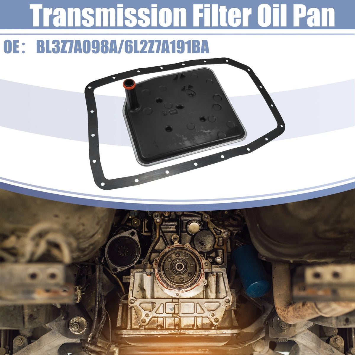 Transmission Filter Oil Pan Gasket Kit for Ford F-150 (2011-2019)
