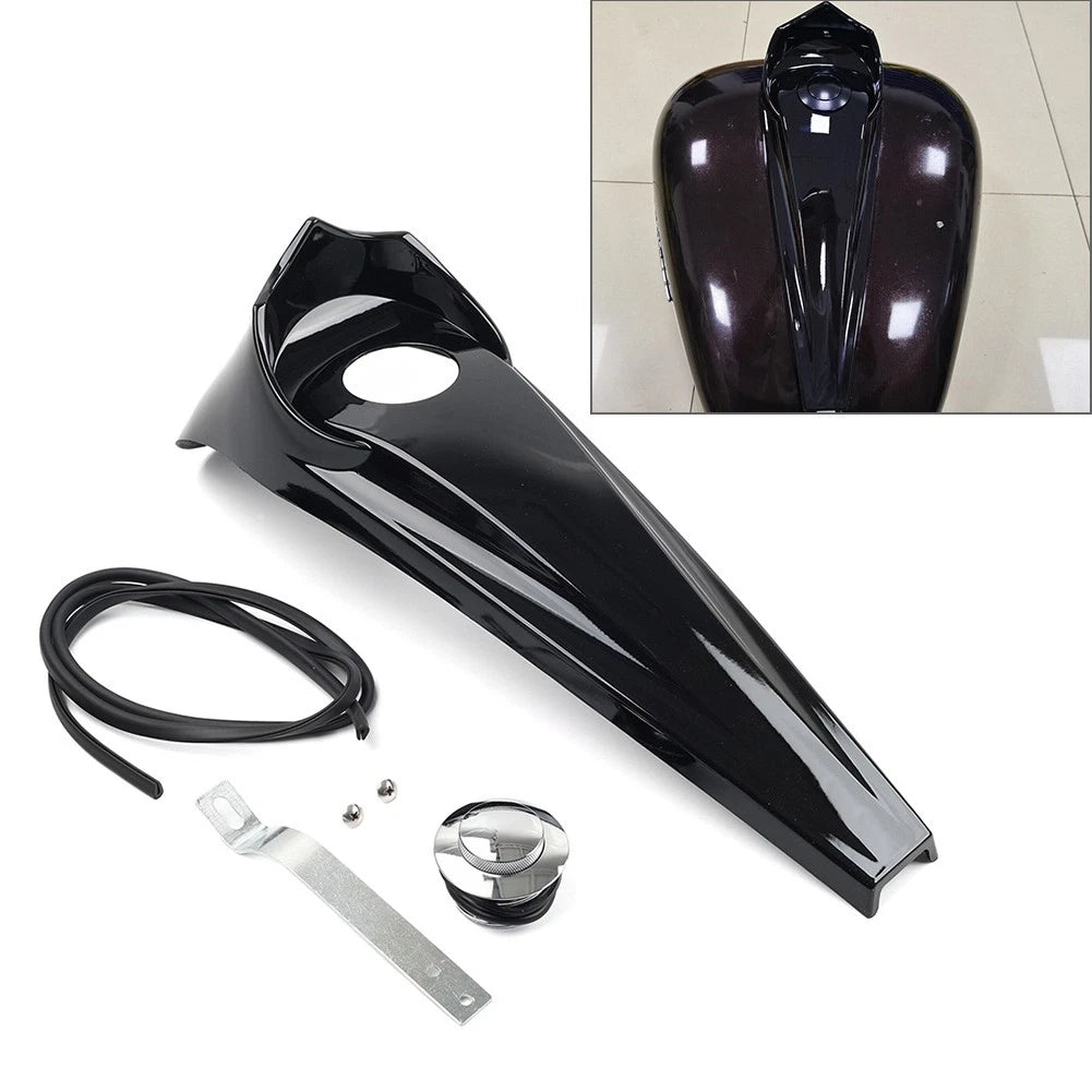 Stretched Dash Panel & Gas Tank Cap for Harley Electra Glide Ultra (2014-2023)