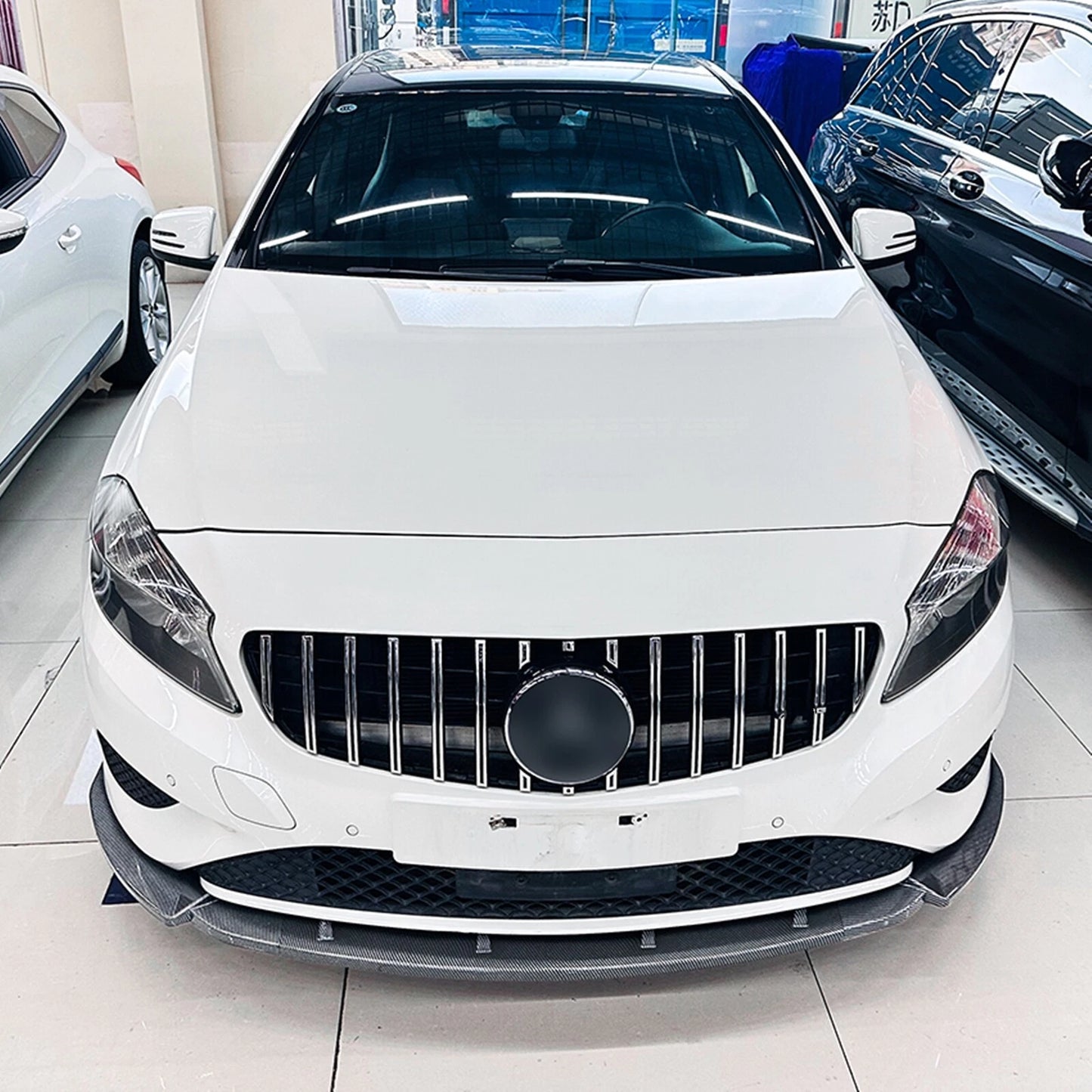 Bumper Splitter Lip for Benz A Class W176 (2013-2015)