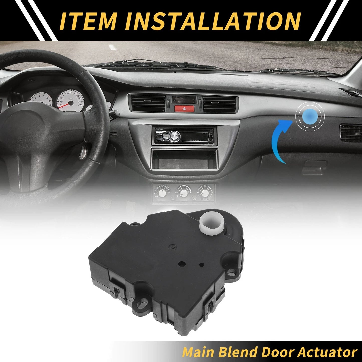 HVAC Air Door Actuator Heater Blend for Buick Century (1997–2005)
