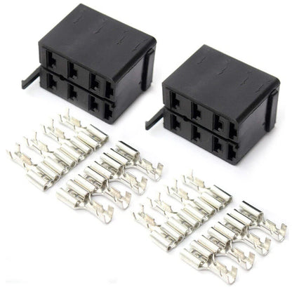 4 x Carling ARB Rocker Switch Wiring Terminal Connector Plug for Car 79-23