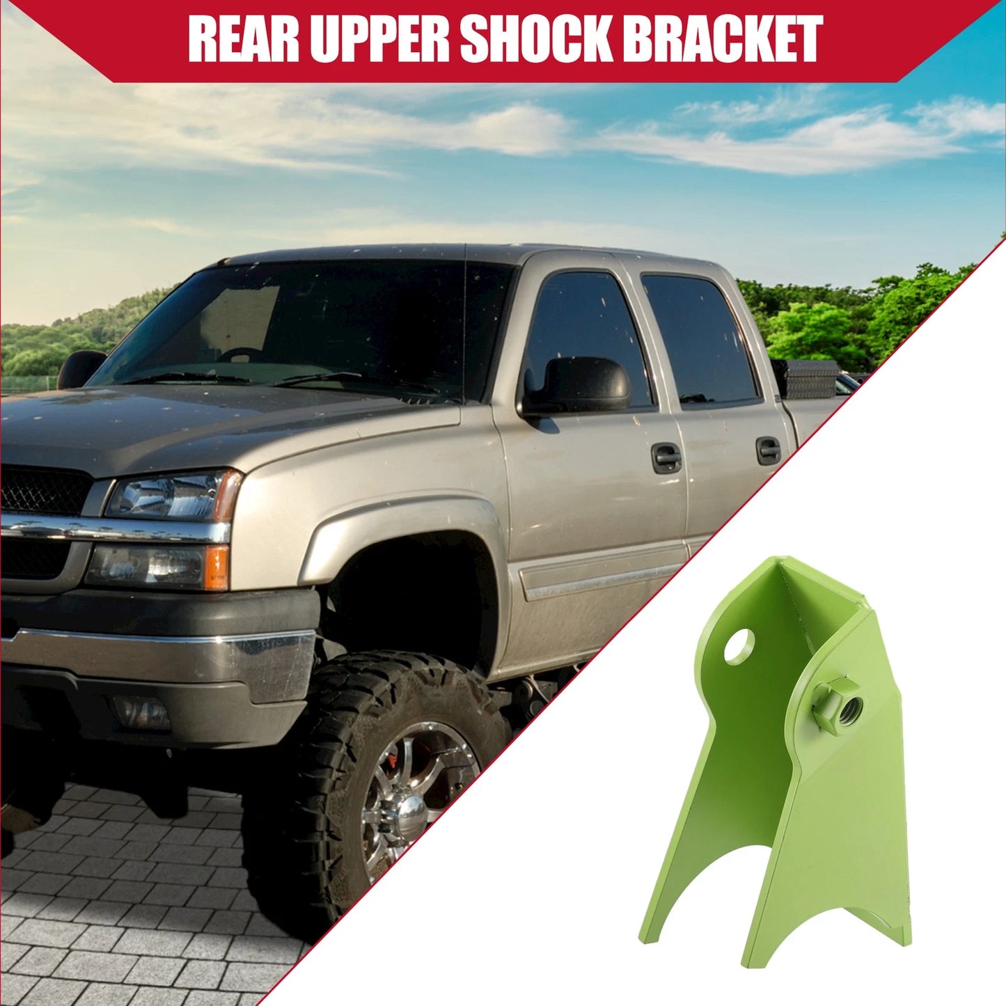 Rear Upper Shock Bracket for Chevrolet Silverado 1500 (2007 - 2013)