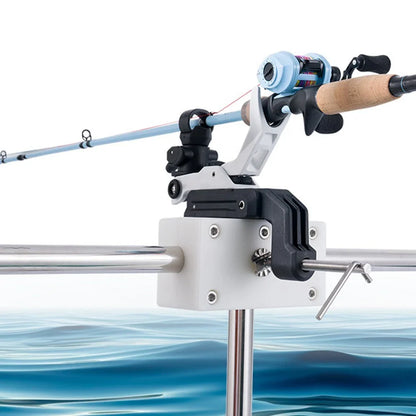 Boat Fishing Rod Holder Clamp for 25/32mm Round Tubes