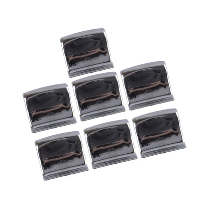 7 x ABS Silver Window Regulator Switch Button Covers for Nissan ET