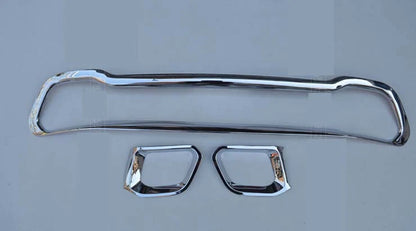 Grille Cover Trim for 2014-2018 Jeep Cherokee - 3 x Molding Set