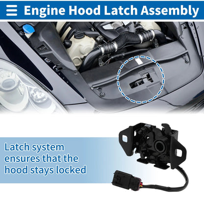 Hood Latch Assembly for Chevrolet Cruze (2016-2018)