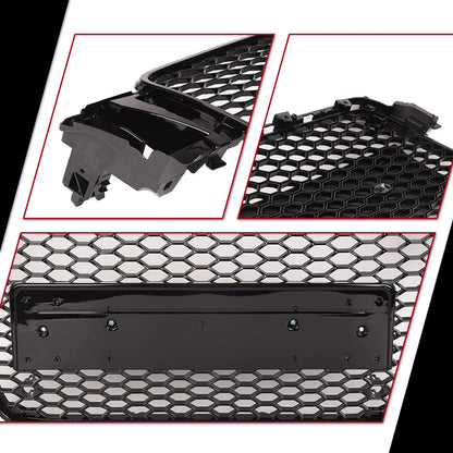 Gloss Black Bumper Grille for Audi A5 S5 8T 2008-2012 Bodykit