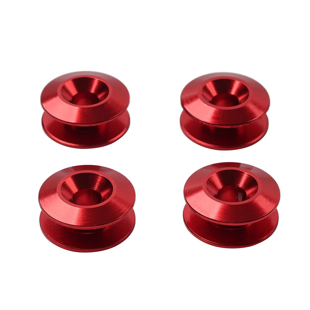 Quick Release Band Fastener Clip for Front Rear Trunk Hatch Lid - Universal