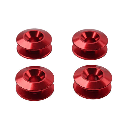 Quick Release Band Fastener Clip for Front Rear Trunk Hatch Lid - Universal