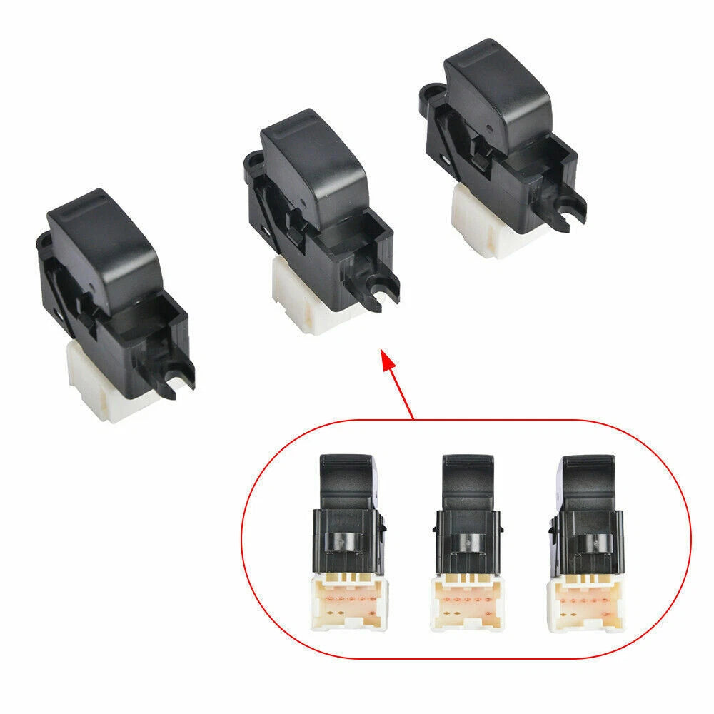 3 x Electric Power Window Switch for Nissan X-Trail T30 (2001-2007)
