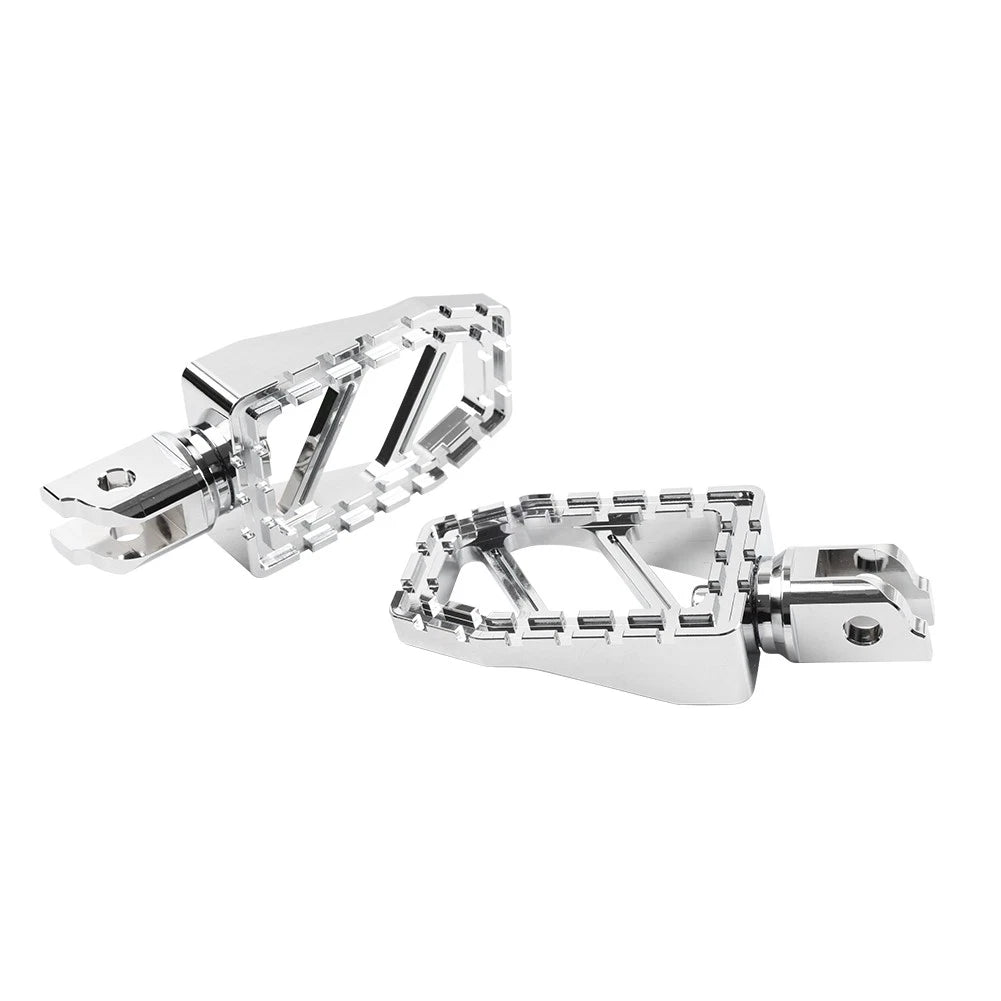 CNC Front Foot Pegs for Harley Softail Fat Boy Low Rider (2018-2023)